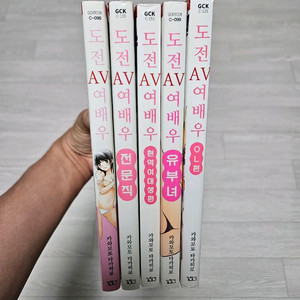 도전 AV 여배우 5권 일괄