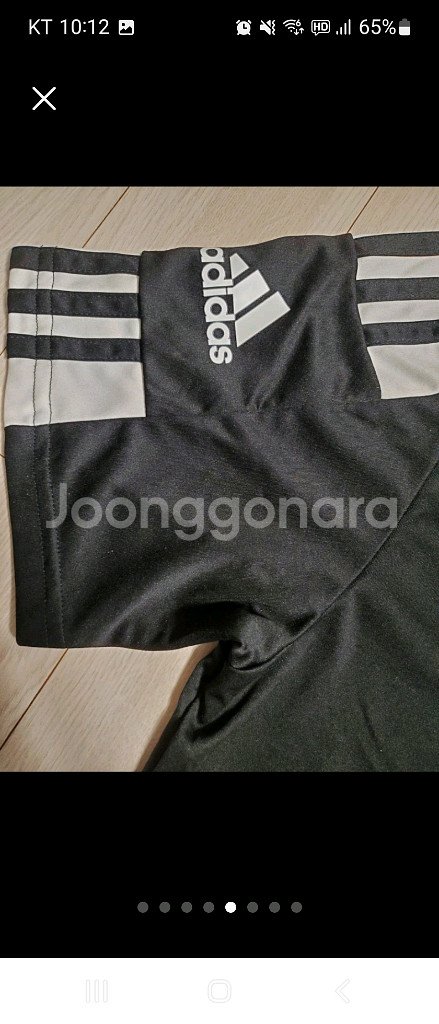 아디다스 남성 스쿼드라21 반팔티 저지 사이즈xl--5