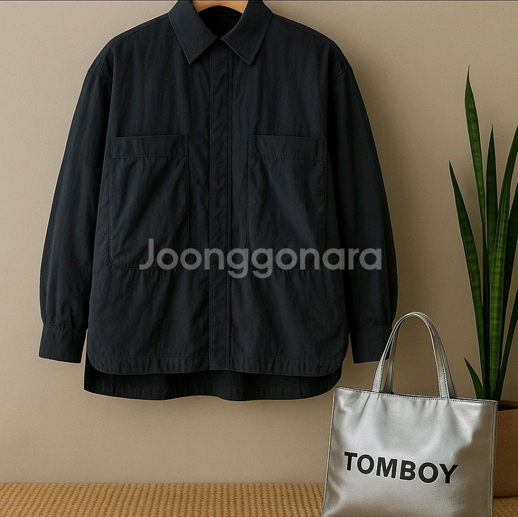 톰보이 박시핏 점퍼--1