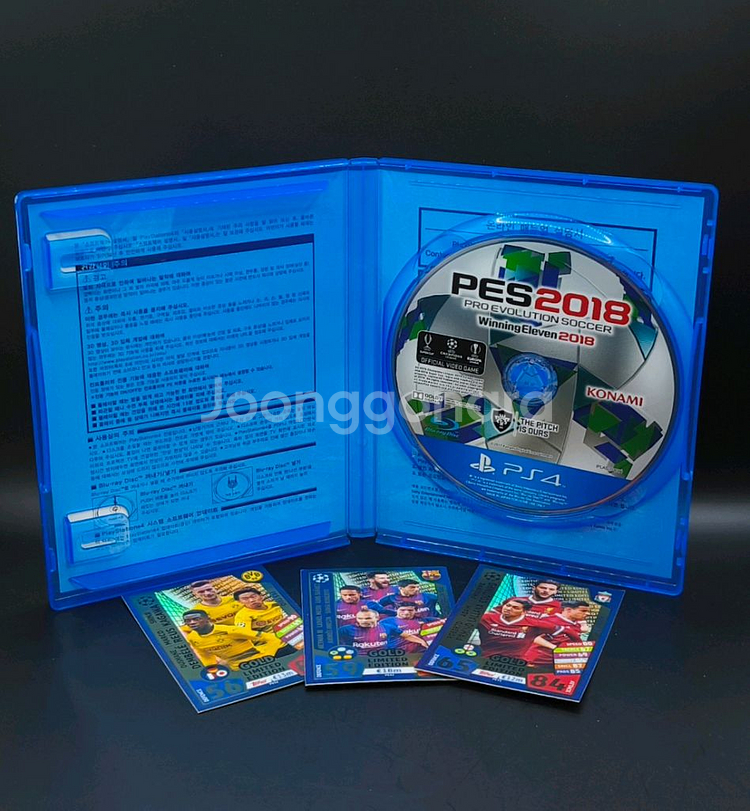 무배 플스4정발 한글PES2018+스페셜에디션3장--3