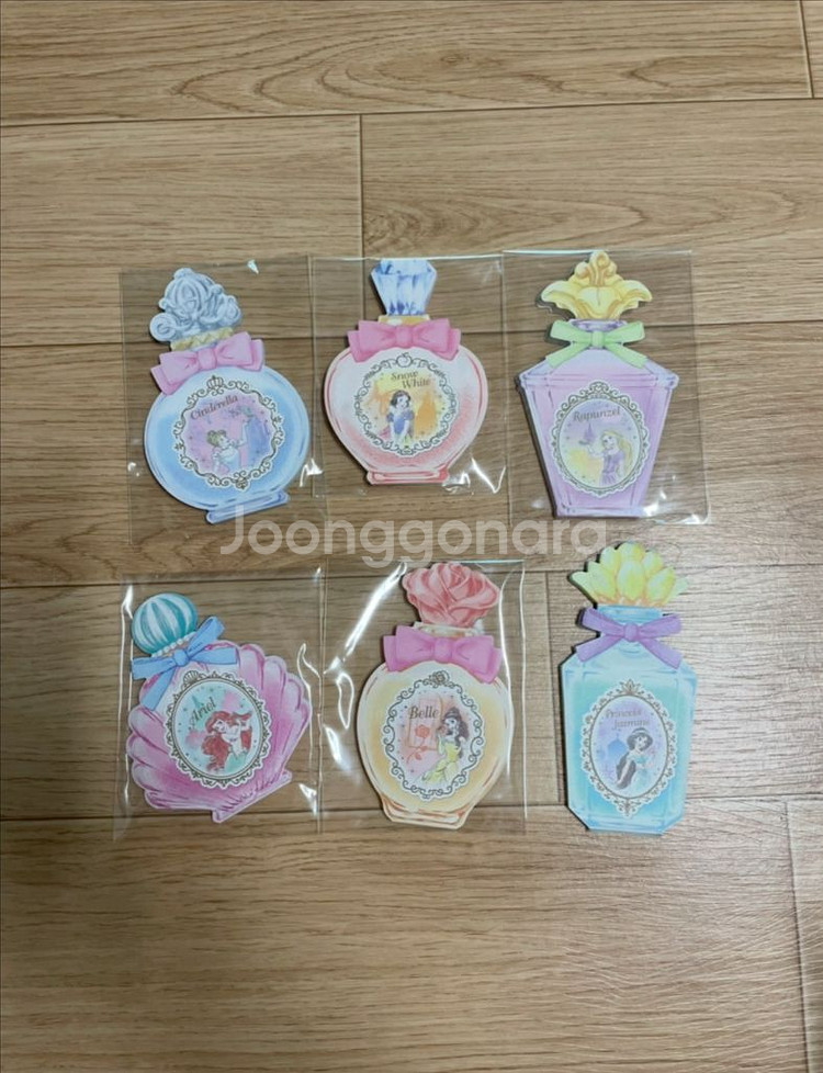 (디즈니랜드 구입) 디즈니 프린세스 포스트잇 세트--0