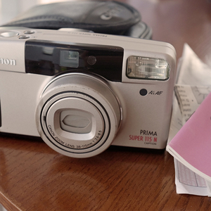 캐논 프리마슈퍼115N(오토보이 S) 캡션카메라 팝니다