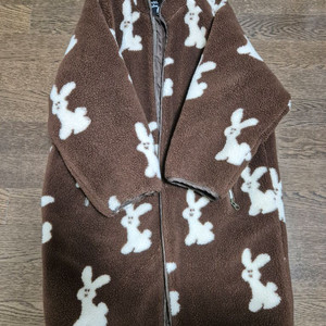 리미떼두두 브라운래빗 뽀글이점퍼 롱버전(2xl)