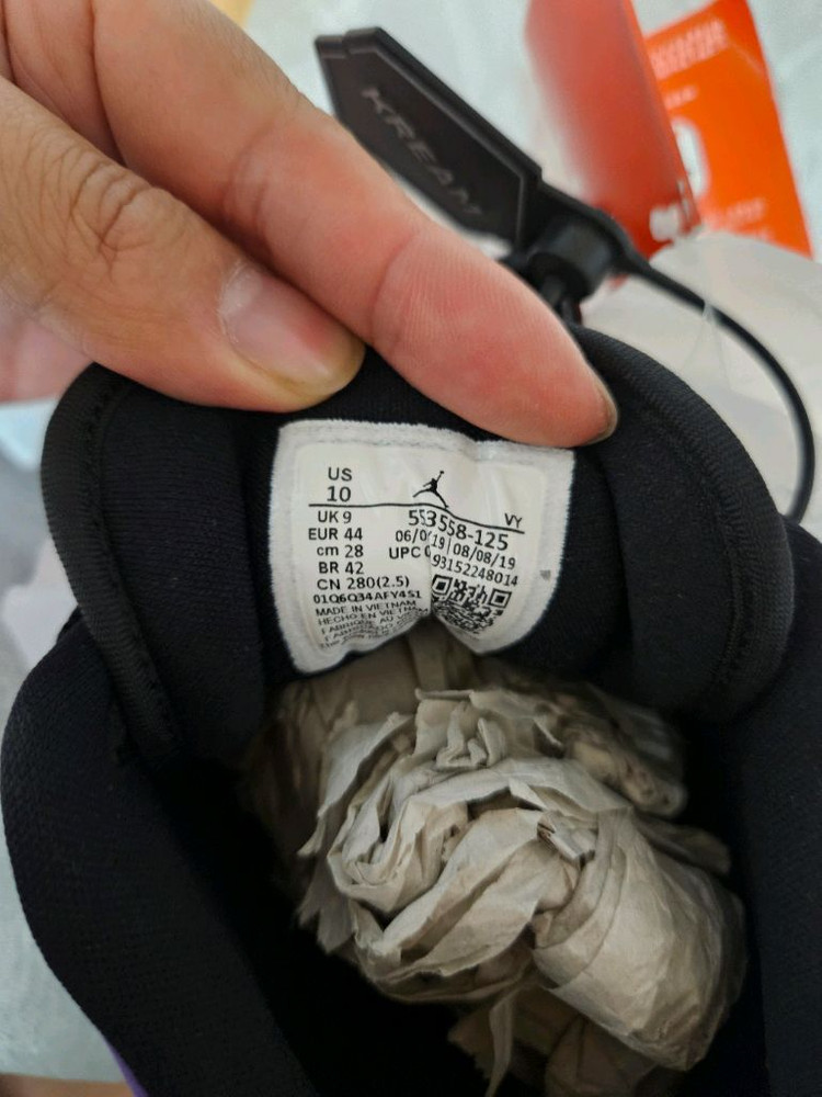 [280] 조던 1 로우 코트 퍼플 새제품 크림택o 이미지