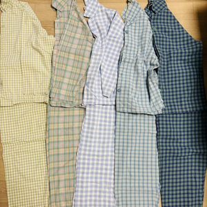 오르시떼 남아 잠옷 80사이즈 5벌