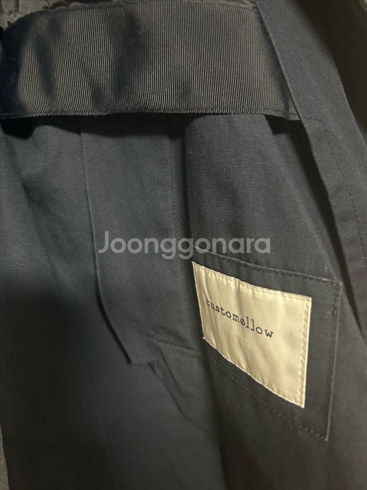 커스텀멜로우 네이비 맥코트--2