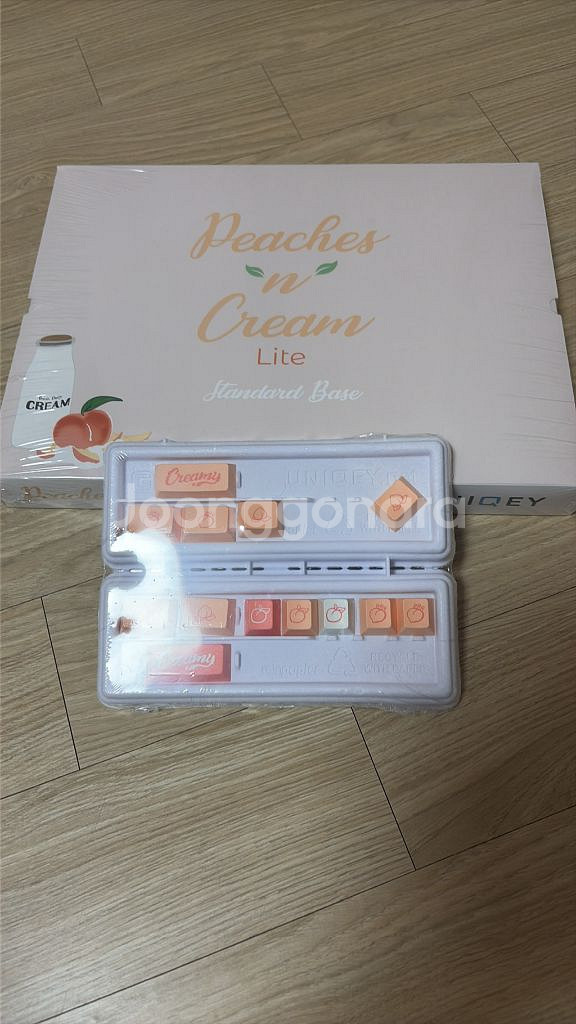 GMK PnC 피치앤크림 키캡 새상품 추가구성 포함--0