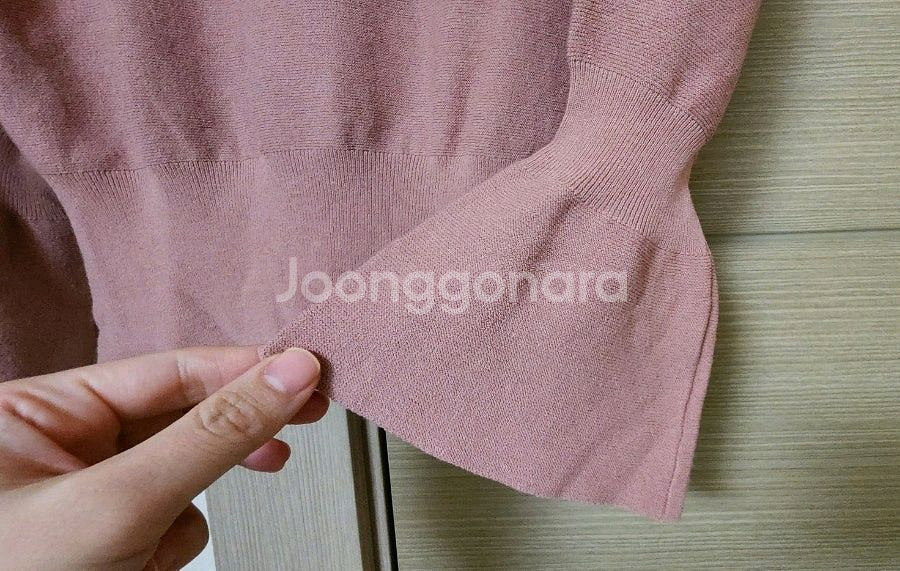 새상품) 쥬크 리본니트--3