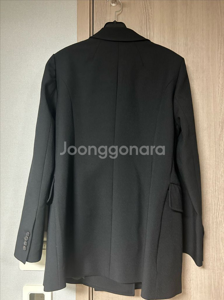 엘콤마 아워글래스 블랙 자켓--1