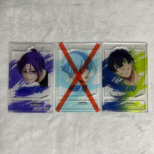 블루록 포토스타일 아크릴 스탠드 레오, 아이쿠, 히오리