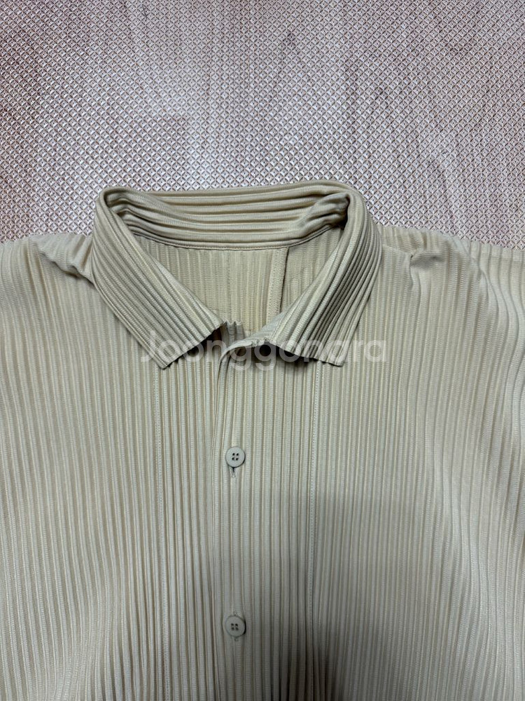 옴므플리세 반팔셔츠 4사이즈 정품--1