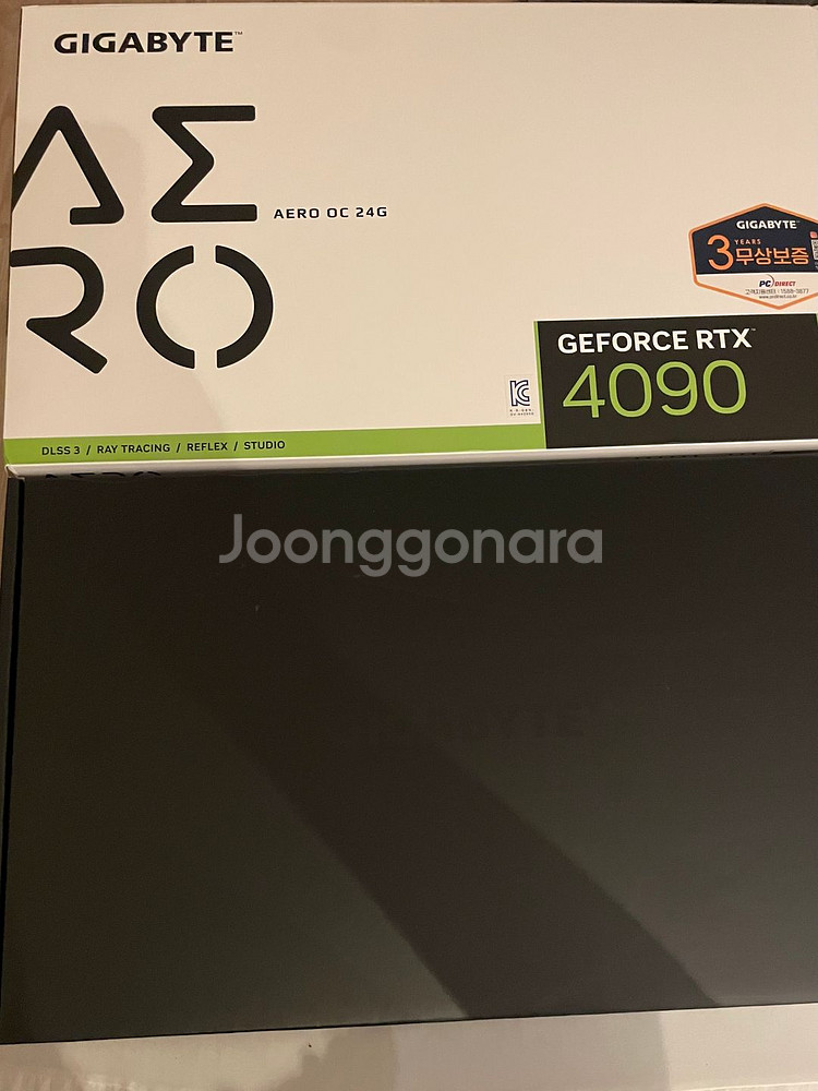 GIGABYTE 지포스 RTX 4090 AERO OC--2