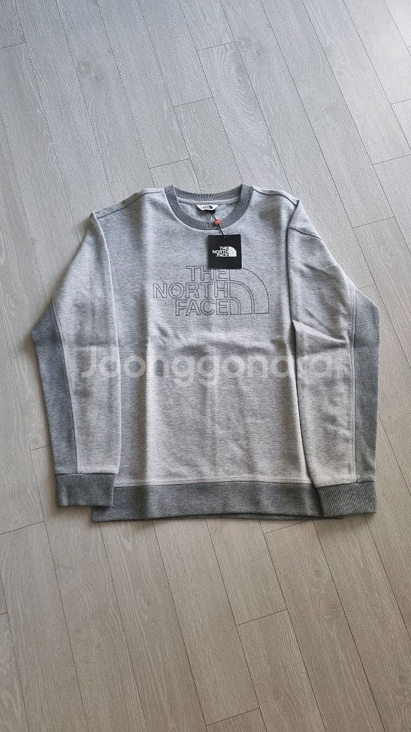 노스페이스 맨투맨 티셔츠 새상품--1
