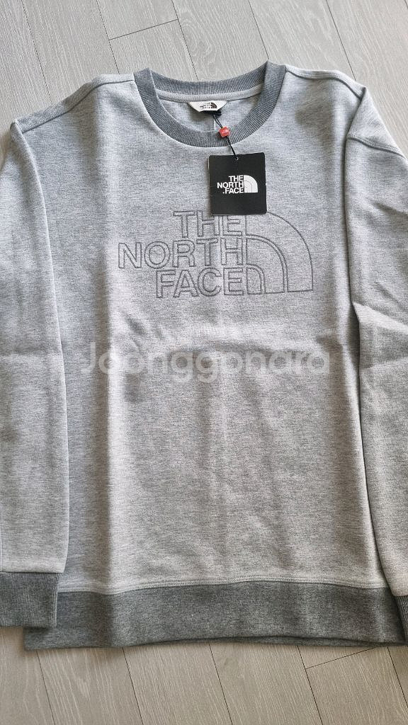 노스페이스 맨투맨 티셔츠 새상품--2