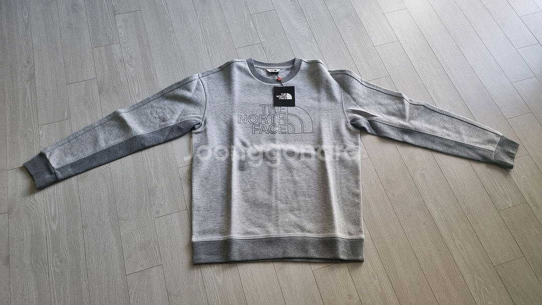 노스페이스 맨투맨 티셔츠 새상품--4