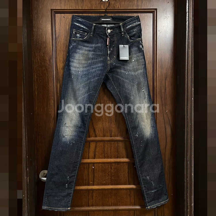 정품) 디스퀘어드2 리트로 더티 녹워싱 메탈로고 쿨가이--1