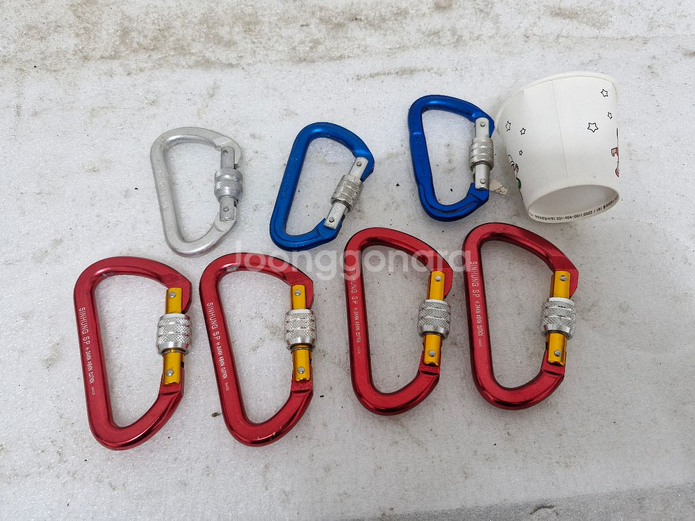 카라비너 7개 입니다--0