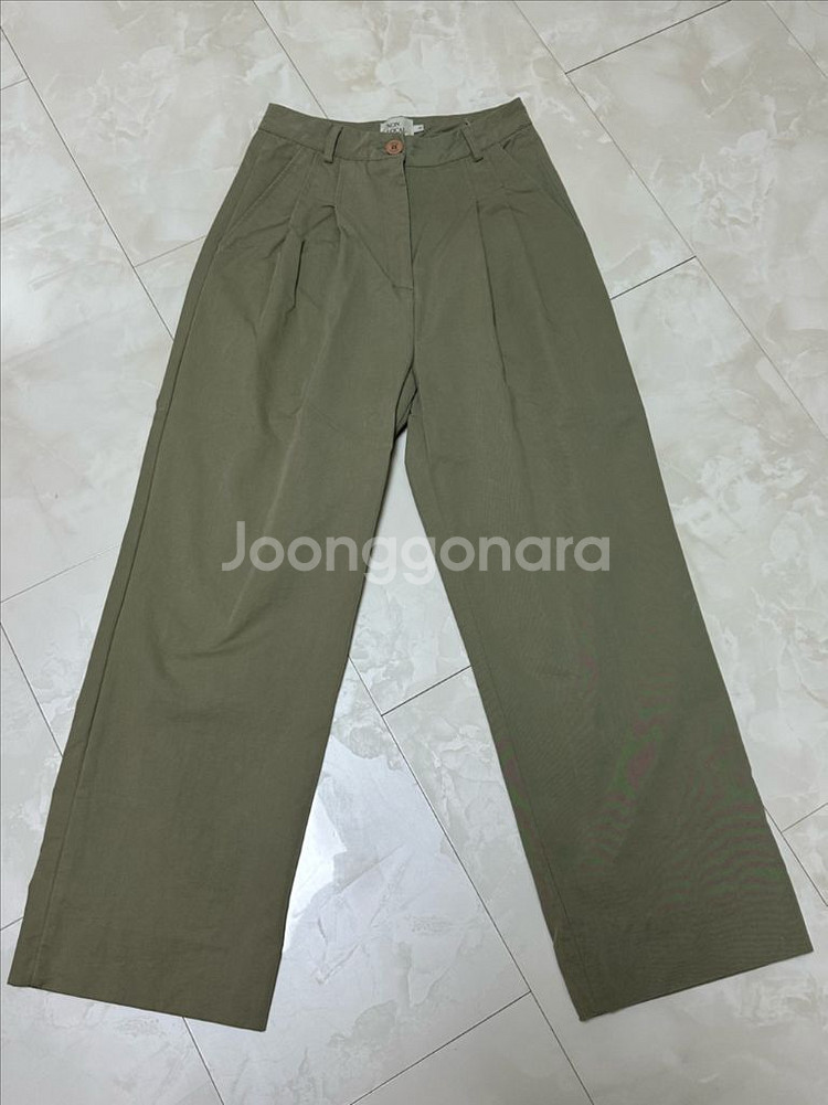 논로컬 one tuck pants 치노팬츠--0