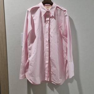 포츠1961(Ports 1961) 핑크 컷아웃 셔츠 새