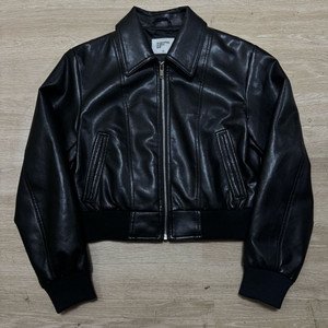 에잇세컨즈 여성 크롭 가죽자켓 CS/85