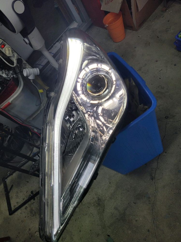 그랜저HG라이트 그랜저HG헤드라이트 그랜저HG아이라인 이미지