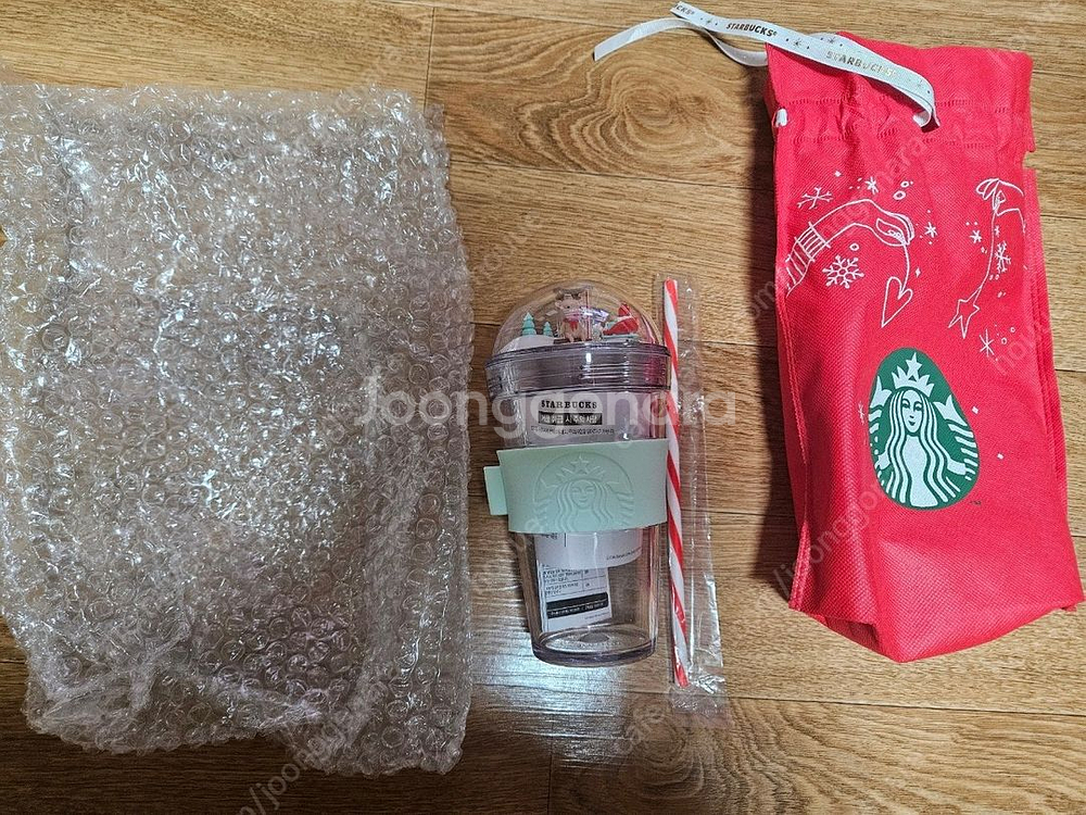 스타벅스 2017년 크리스마스 md 베어리 콜드컵--0