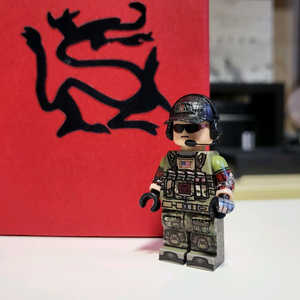 레고 밀리터리 아이스브릭-로닌 커스텀 미피 팝니다