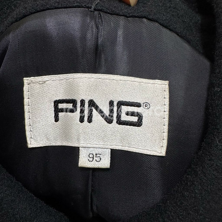 핑 여성 골프웨어 모직자켓 후드 탈부착--4