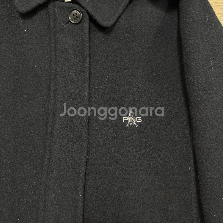 핑 여성 골프웨어 모직자켓 후드 탈부착--2