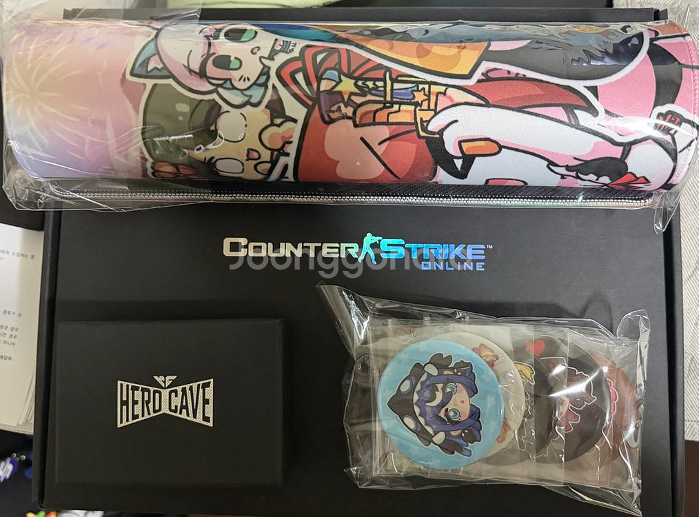 카스온라인 한정판 굿즈--1