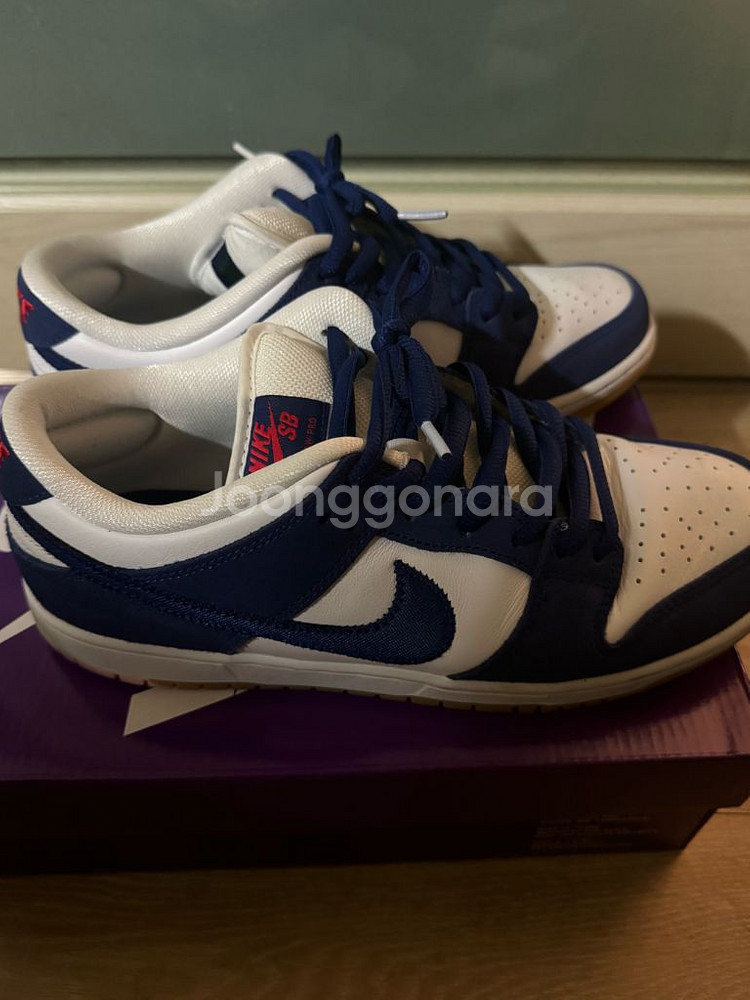 265 나이키 덩크sb 로우 딥 로얄 블루--0