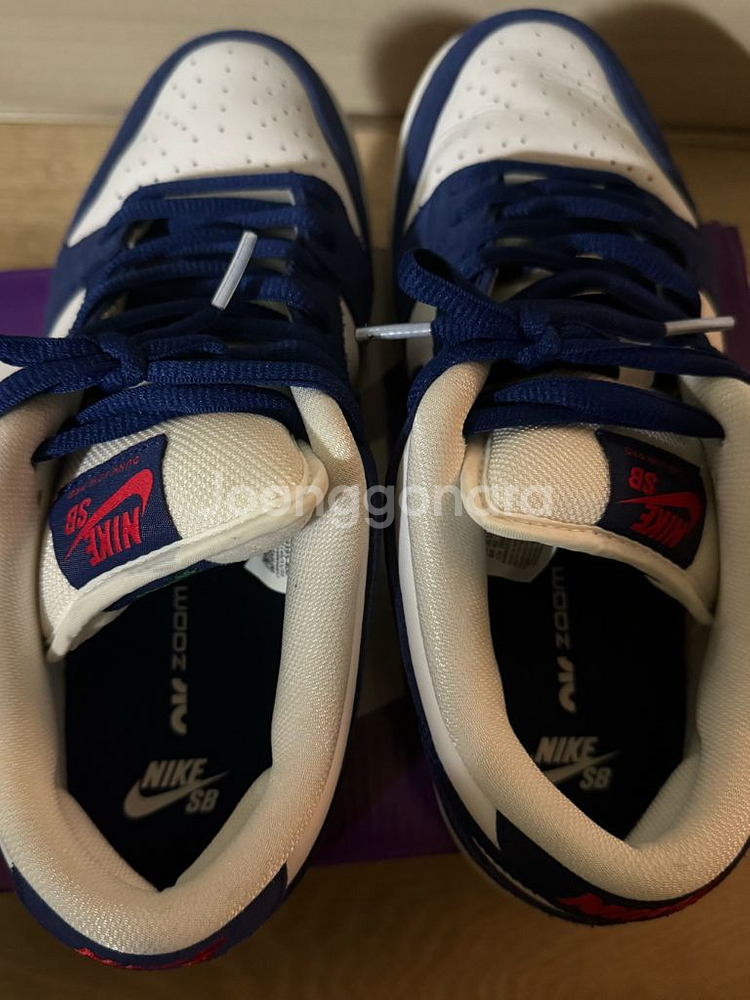 265 나이키 덩크sb 로우 딥 로얄 블루--2