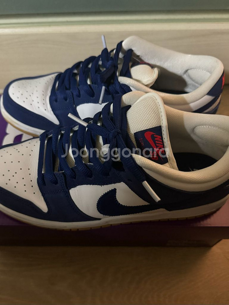 265 나이키 덩크sb 로우 딥 로얄 블루--1