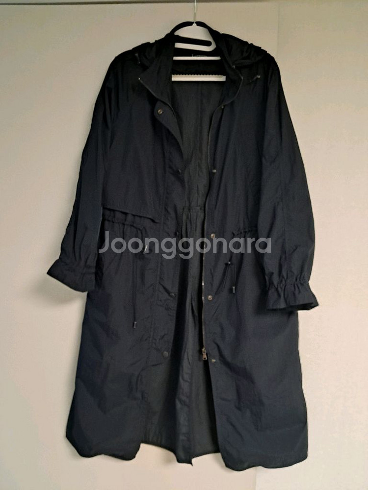 바스락 롱코트 플레이노모어55~66--0