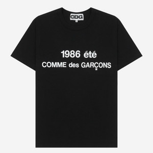 꼼데가르송 CDG 1986 반팔 L