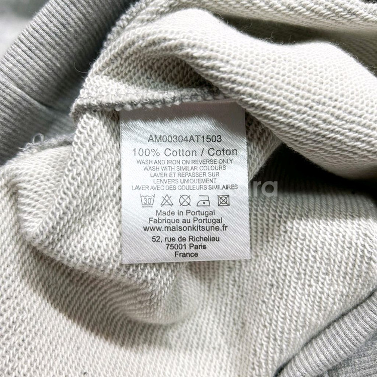 메종키츠네 볼드폭스 후드--7