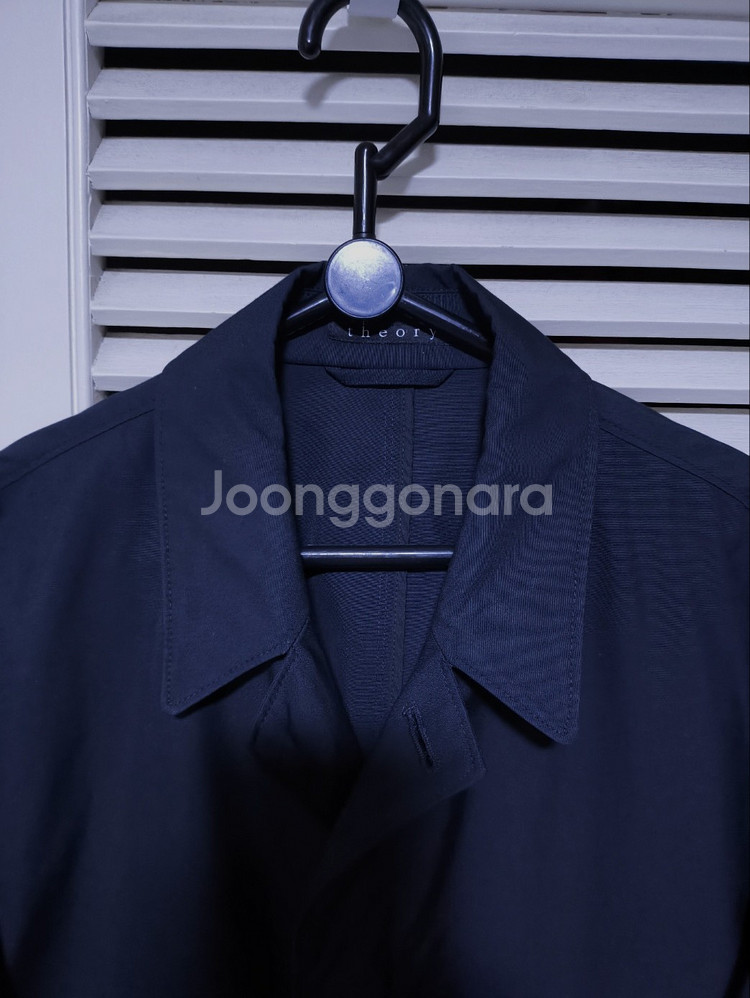 오버핏M 띠어리 코트 진네이비--1