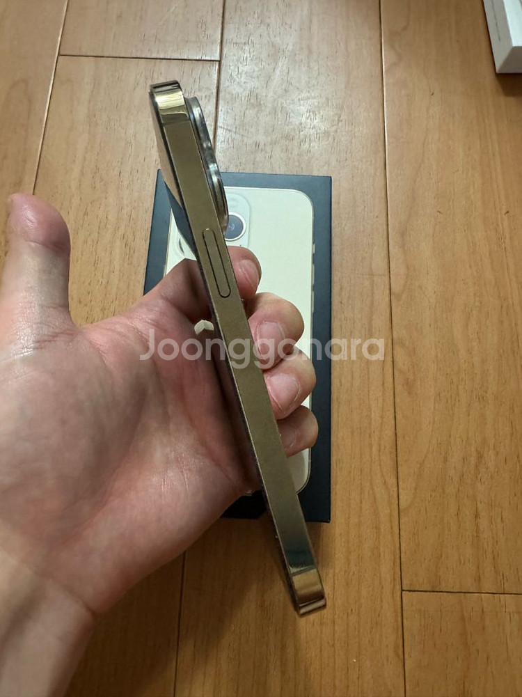 아이폰 13프로 256g 골드팝니다--3