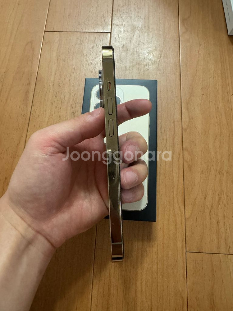 아이폰 13프로 256g 골드팝니다--5