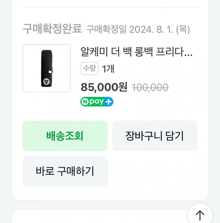 알케미 프리다이빙 핀 가방--1