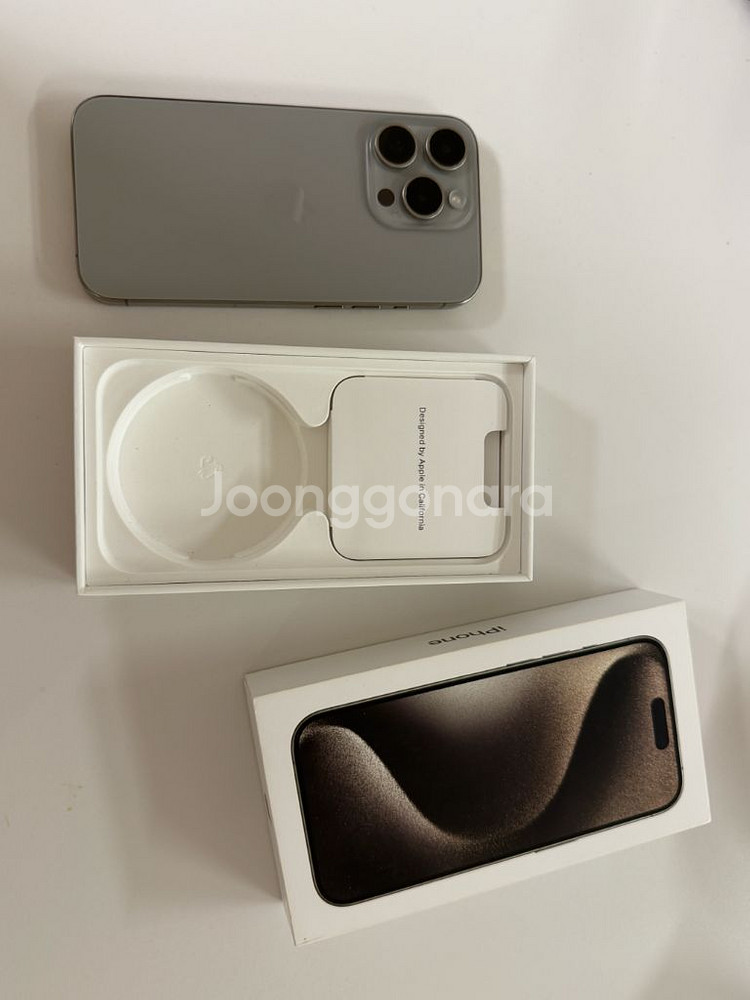 아이폰15프로 1테라 내추럴티타늄 (배터리88) 아이폰--1