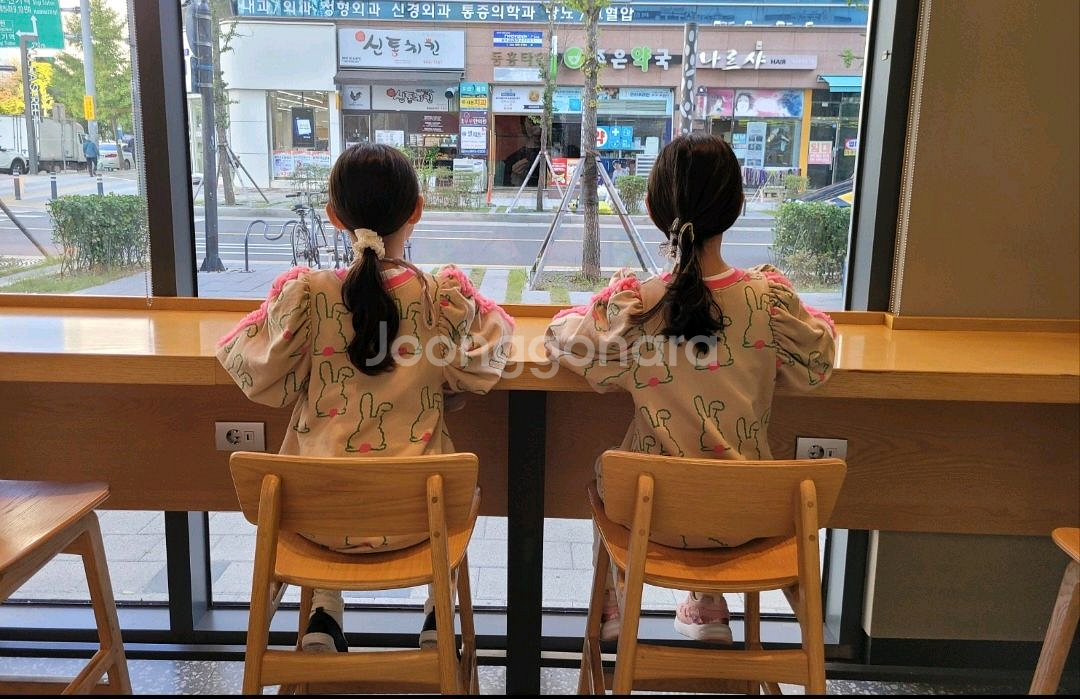 베베베베 쥬시 / 토끼 원피스 + 착용샷 자매룩쌍둥이룩--3