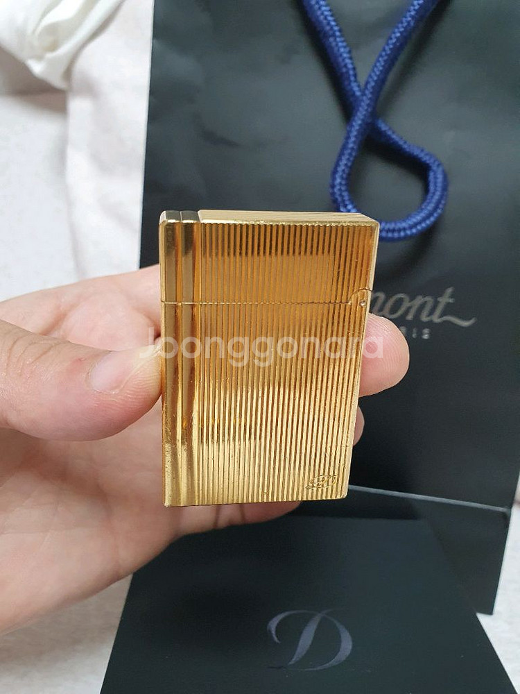 [정품] 듀퐁라이터 라인2 ca18237 개츠비 금장--1