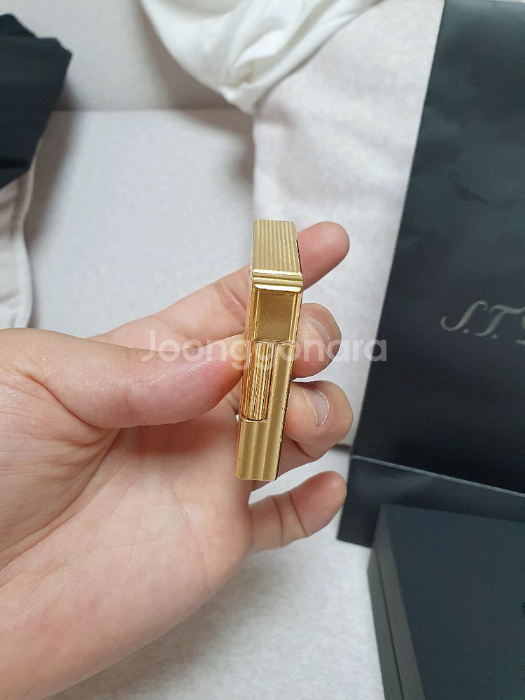 [정품] 듀퐁라이터 라인2 ca18237 개츠비 금장--3