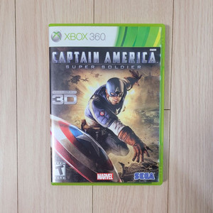 xbox360 캡틴아메리카 슈퍼솔저 팝니다(택포)