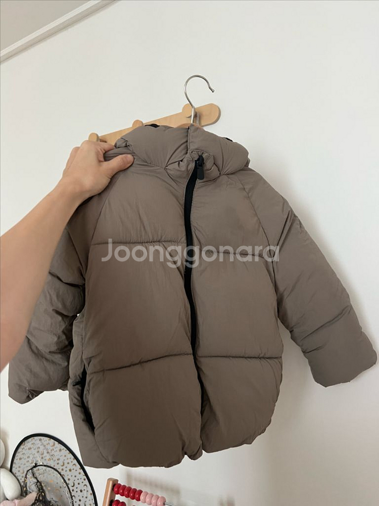 자라 패딩 104cm--0