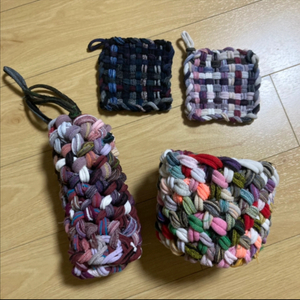 양말목 공예제품