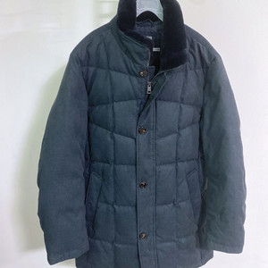 (105)로가디스남자거위털천연모피토끼털코트형패딩