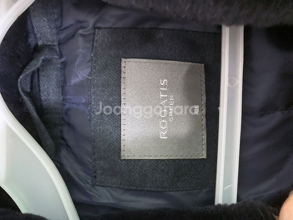 (105)로가디스남자거위털천연모피토끼털코트형패딩--6