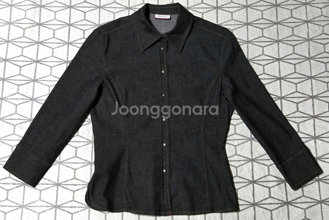 막스앤코 정품 데님셔츠 판매합니다--4
